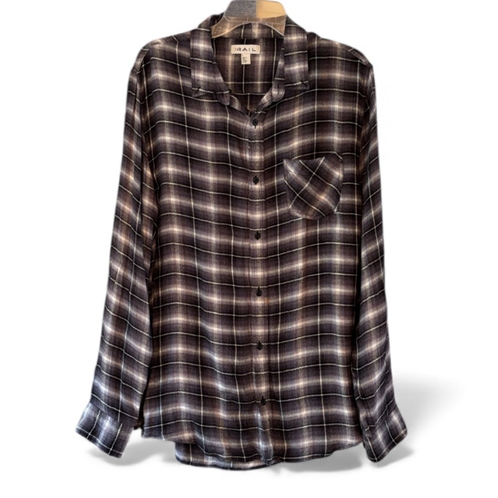 The Rail Monochrome Plaid Shirt